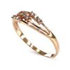 Gold ring with Zirkons - Image 2