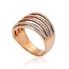 Gold ring with Diamonds - Image 2