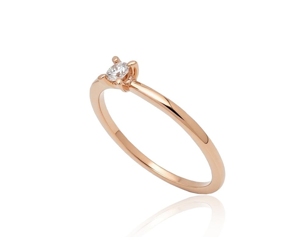 Gold ring with Diamonds - Image 2