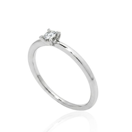 Alternative view of Gold ring with Diamonds