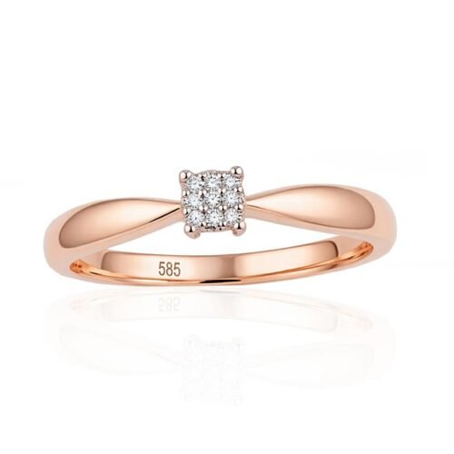 Gold ring with Diamonds