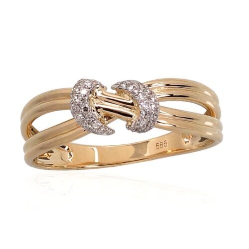 Gold ring with Diamonds