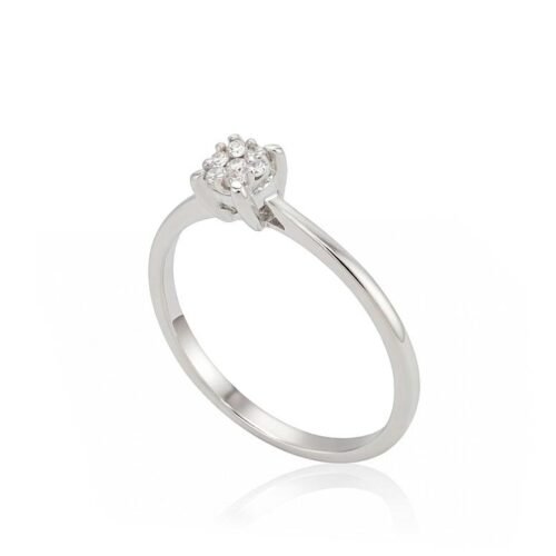 Alternative view of Gold ring with Diamonds