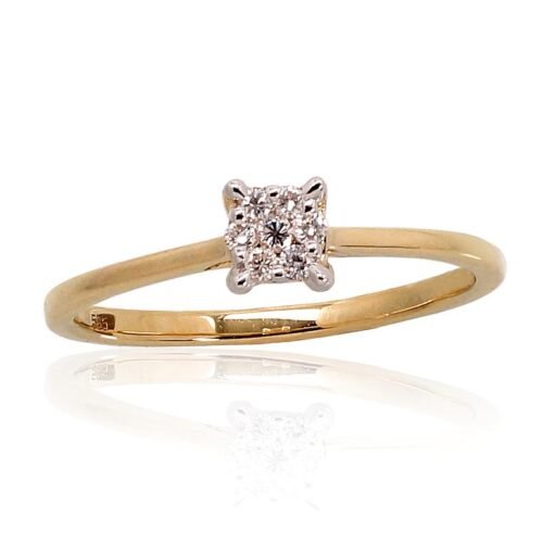 Gold ring with Diamonds