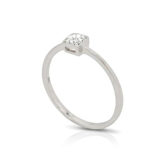 Alternative view of Gold ring with Diamonds