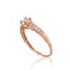 Gold ring with Zirkons - Image 2