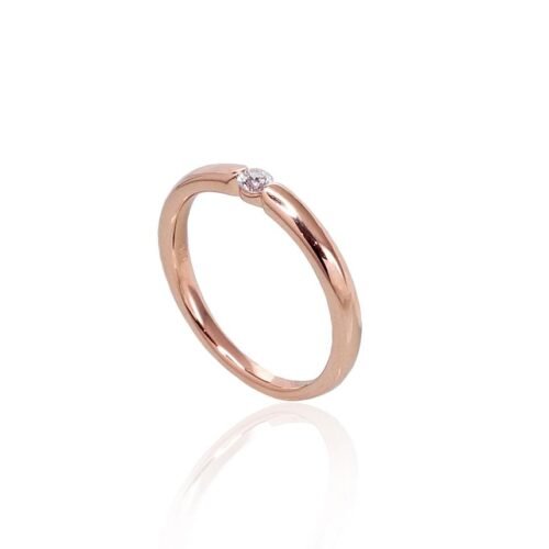 Alternative view of Gold ring with Diamonds