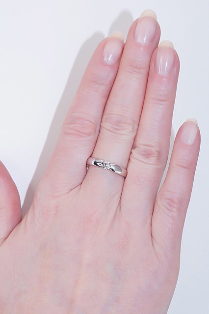 Gold ring with Diamonds - Image 2