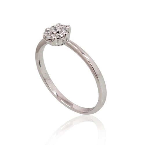 Alternative view of Gold ring with Diamonds