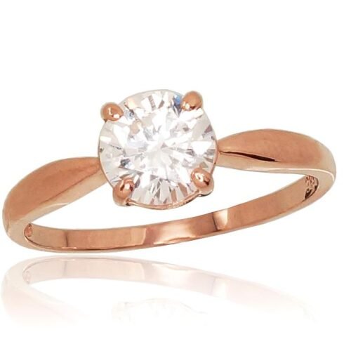 Gold ring with Zirkons