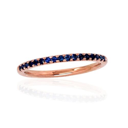 Gold ring with Sapphire