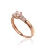 Gold ring with Zirkons - Image 2