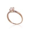 Gold ring with Zirkons - Image 2