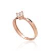 Gold ring with Zirkons - Image 2