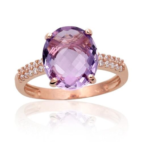 585 gold rings for women and men with diamonds and gemstones