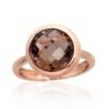 Gold ring with Smoky Quarz