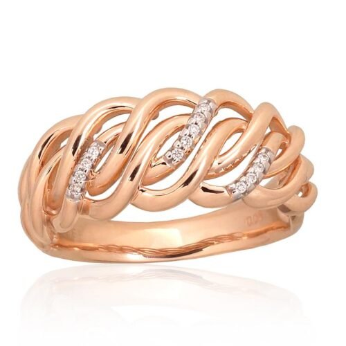 Gold ring with Diamonds