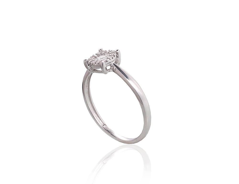 Gold ring with Diamonds - Image 2
