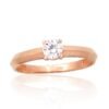 Gold ring with Zirkons