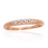 Gold ring with Zirkons