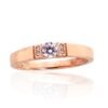 Gold ring with Zirkons