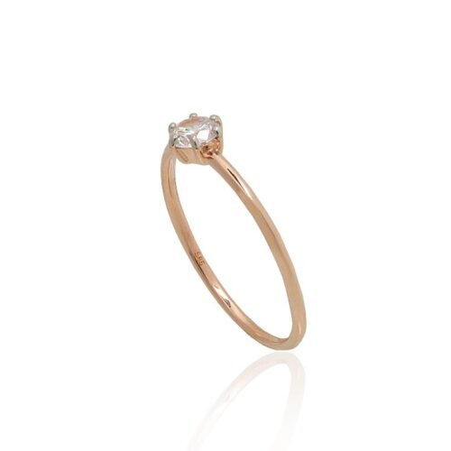 Alternative view of Gold ring with Zirkons
