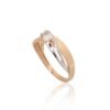 Gold ring with Zirkons - Image 2