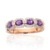 585 gold rings for women including engagement rings and gemstone designs