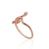 Gold ring with Zirkons - Image 2