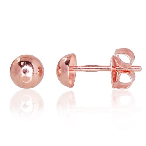 Gold classic studs earrings