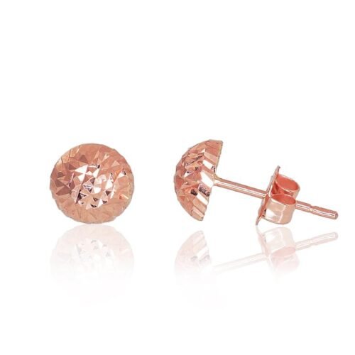 Gold classic studs earrings