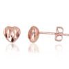 Gold classic studs earrings