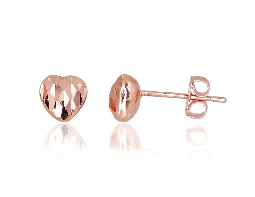 Gold classic studs earrings
