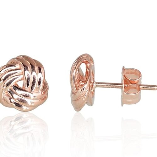 Gold classic studs earrings