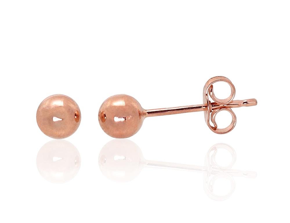 Gold classic studs earrings