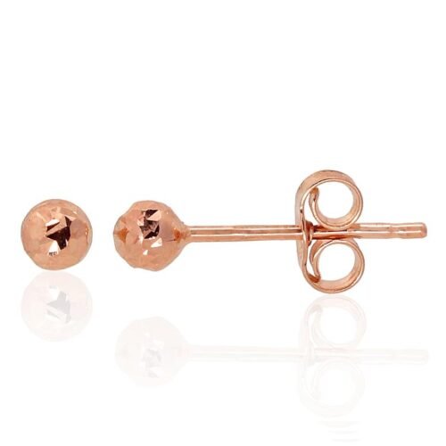 Gold classic studs earrings