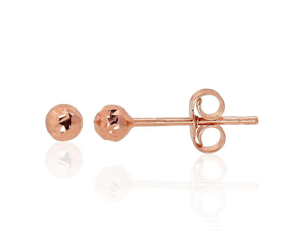 Gold classic studs earrings