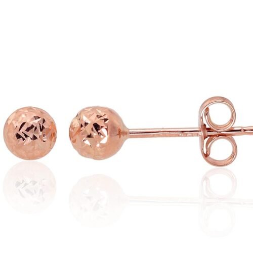 Gold classic studs earrings