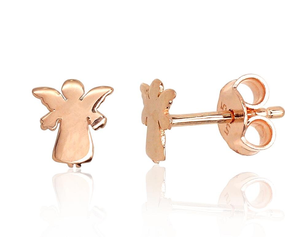 Gold classic studs earrings
