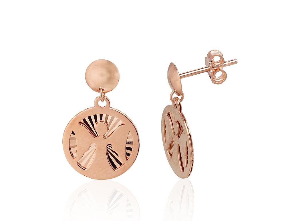 Gold classic studs earrings