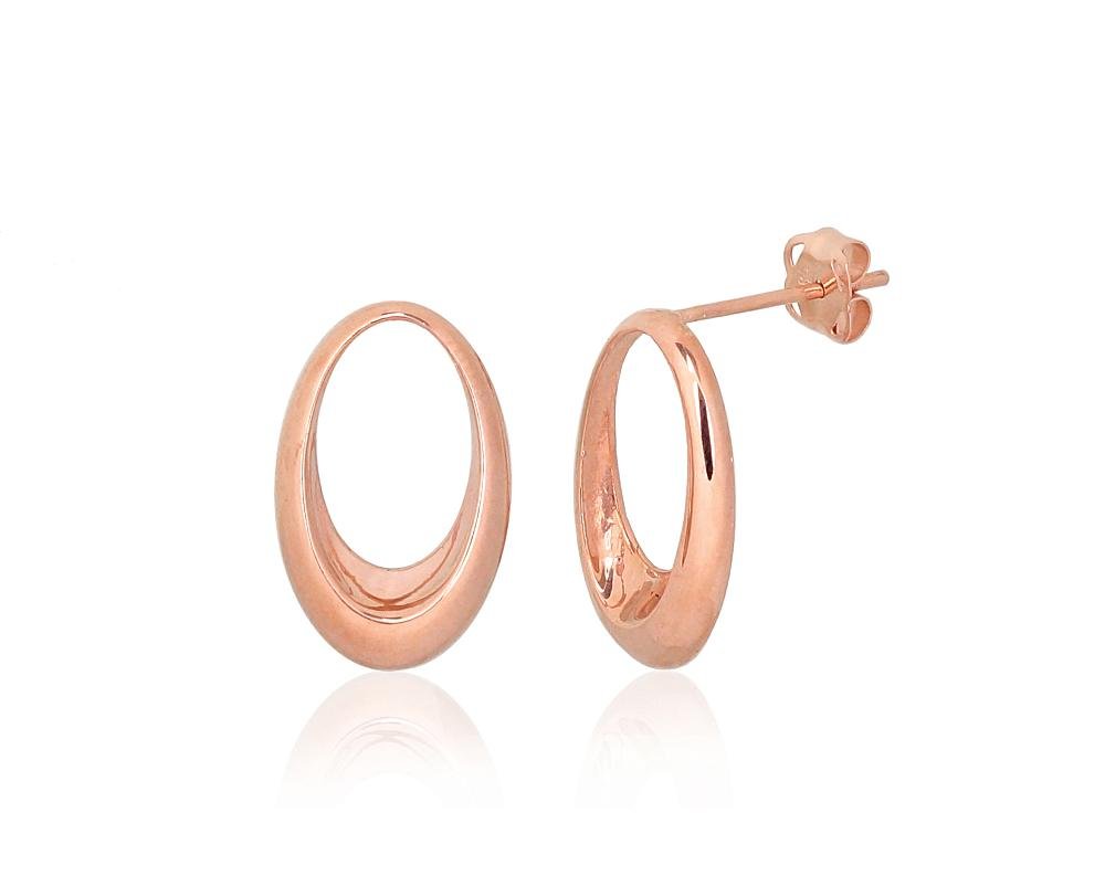 Gold classic studs earrings