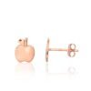 Gold classic studs earrings