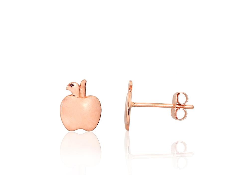 Gold classic studs earrings