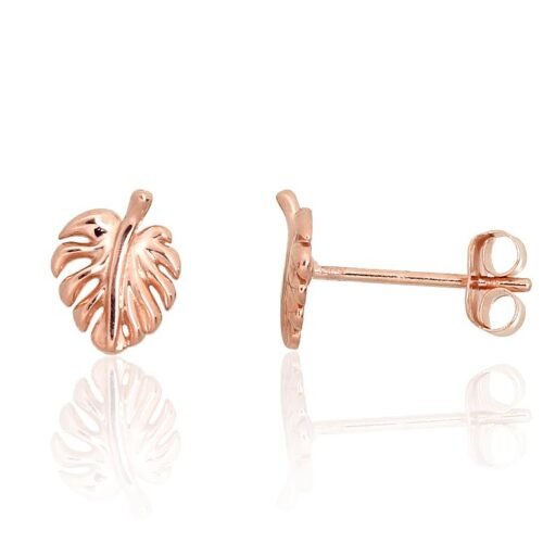 Gold classic studs earrings