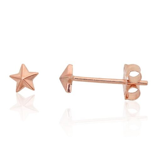 Gold classic studs earrings