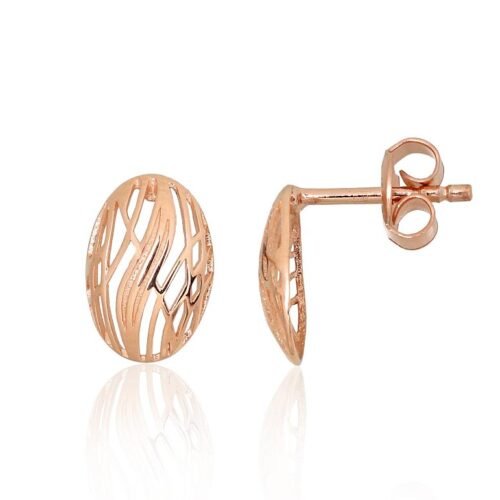 Gold classic studs earrings