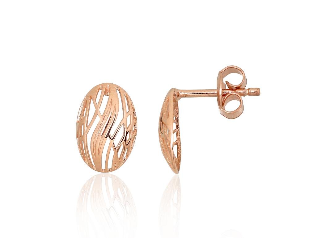 Gold classic studs earrings