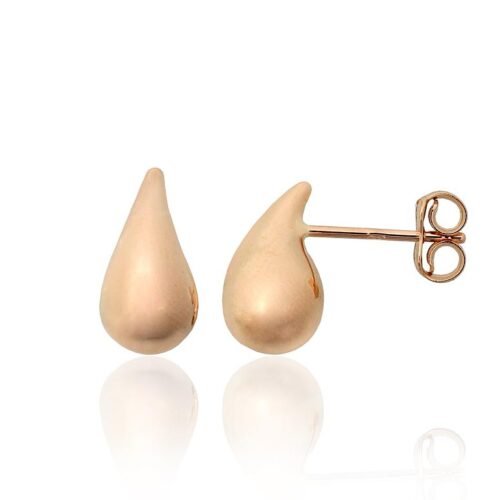 Gold classic studs earrings