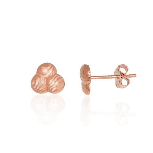 Gold classic studs earrings