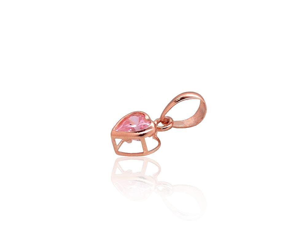 Gold pendant with Zirkons - Image 2